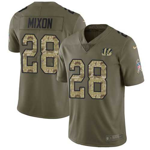 Nike Bengals 28 Joe Mixon Olive Camo Salute To Service Limited Jersey Dzhi,We sell and wholesale Nike Bengals 28 Joe Mixon Olive Camo Salute To Service Limited Jersey Dzhi on line form chian!